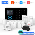 Sistema de alarma Maison PGST 2G GSM WiFi con Alexa y Tuya – Kit de seguridad conectado con detectores de apertura y movimiento