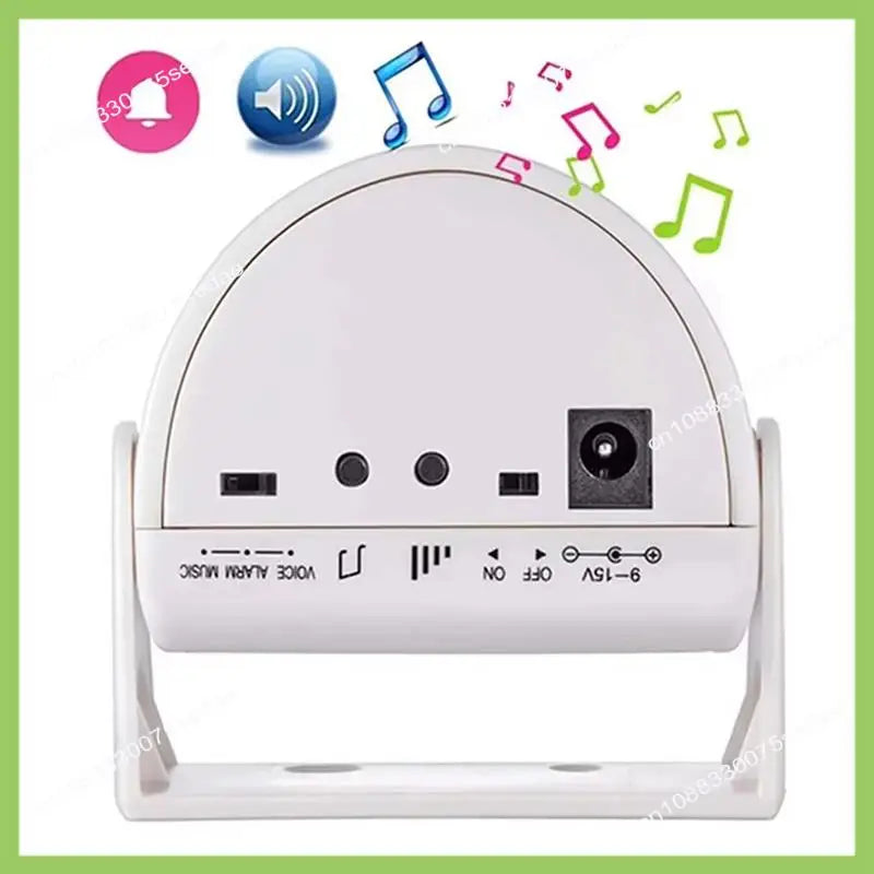 Carillon d'Accueil Sans Fil Y19A con detector de movimiento PIR – Sonnette Intelligente 32 Mélodies pour Magasin, Bureau et Entrée 