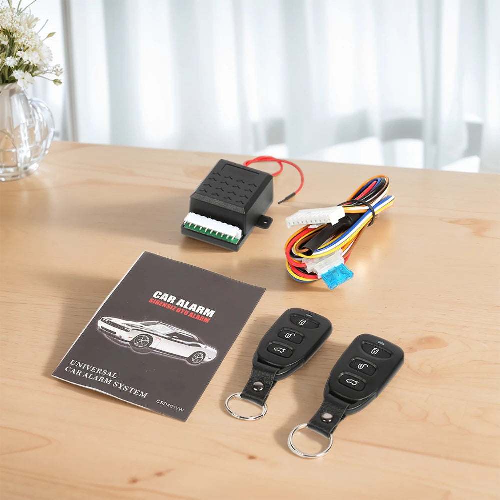 Système de verrouillage centralisé à distance pour voiture 401/T102 – Alarme antivol universelle sans écran, ouverture sans clé