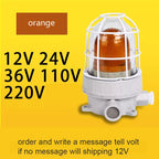 Sirène d’Alarme Incendie Sonore et Lumineuse Antidéflagrante 220V avec Stroboscope LED 24V – Puissance et Sécurité Maximales