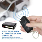 Kit Verrouillage Centralisé 12V con Télécommande – Sistema de apertura y cierre a distancia universal para coche 433,92 MHz 