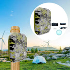 Alarma de camping portátil con filtro apagado – Dispositivo de seguridad 120 dB recargable y Étanche IP65 para viajes, vivac y exteriores