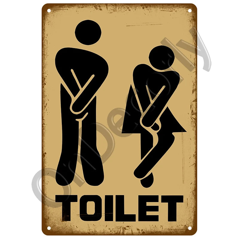 Panneau Vintage CCTV en Métal 20 x 30 cm – Plaque Murale “Vidéosurveillance 24h” pour Bar, Garage, Café et Maison