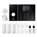 PGST A108F – Sistema de alarma de casa WiFi + 4G Tuya con detector de movimiento y captadores de puerta/ventana