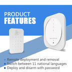 ZUIDID G13 – Sistema de alarma Maison Connecté Tuya WiFi &amp; GSM, Seguridad Sans Fil 433 MHz con Capteurs, Sirène y Control Vocal
