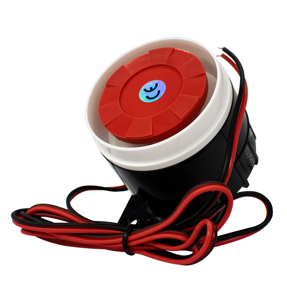 Mini Sirène Filaire 12V 120 dB Scimagic-RC – Avertisseur Sonore Compact et Étanche pour Seguridad Maison et Locaux 