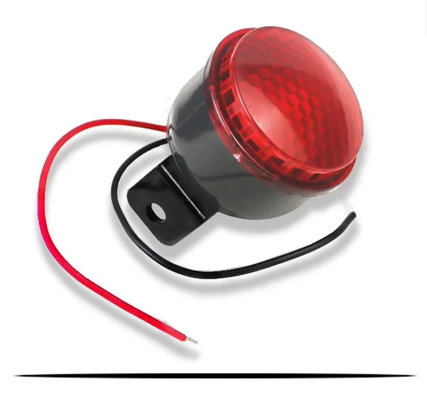 Mini Sirène Filaire Extérieure 110 dB – Avertisseur Sonore Puissant pour Alarme Maison, Intrusion, Fumée et Gaz