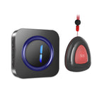 Sistema de llamadas a pacientes sin filtro con botón SOS Étanche IP55 – Buscapersonas con pantalla LED para personas mayores y pacientes 