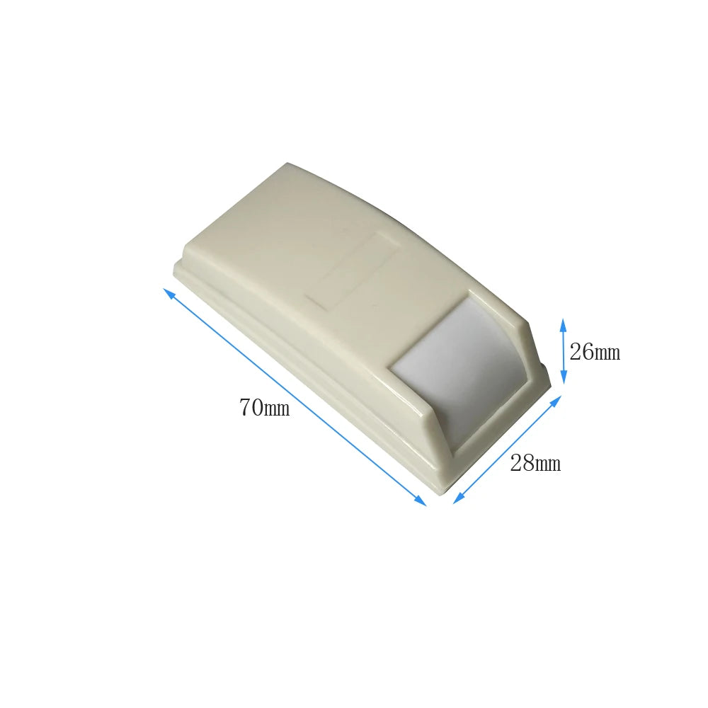 Lote de 4 detectores de movimiento Filaire Rideau PIR SAIFULI 461 – Capteurs Mini Infrarouge pour Alarme Maison et Protection Anti-Intrusion Intérieure 