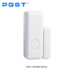 PGST – Détecteur d’Ouverture Porte et Fenêtre Sans Fil 433 MHz pour Système d’Alarme Maison