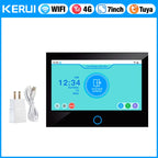 KERUI G70 – Central de Alarma Casa Conectada 4G LTE / WiFi con Pantalla Táctil IPS 7", Compatible con Tuya, Alexa y Google Assistant 