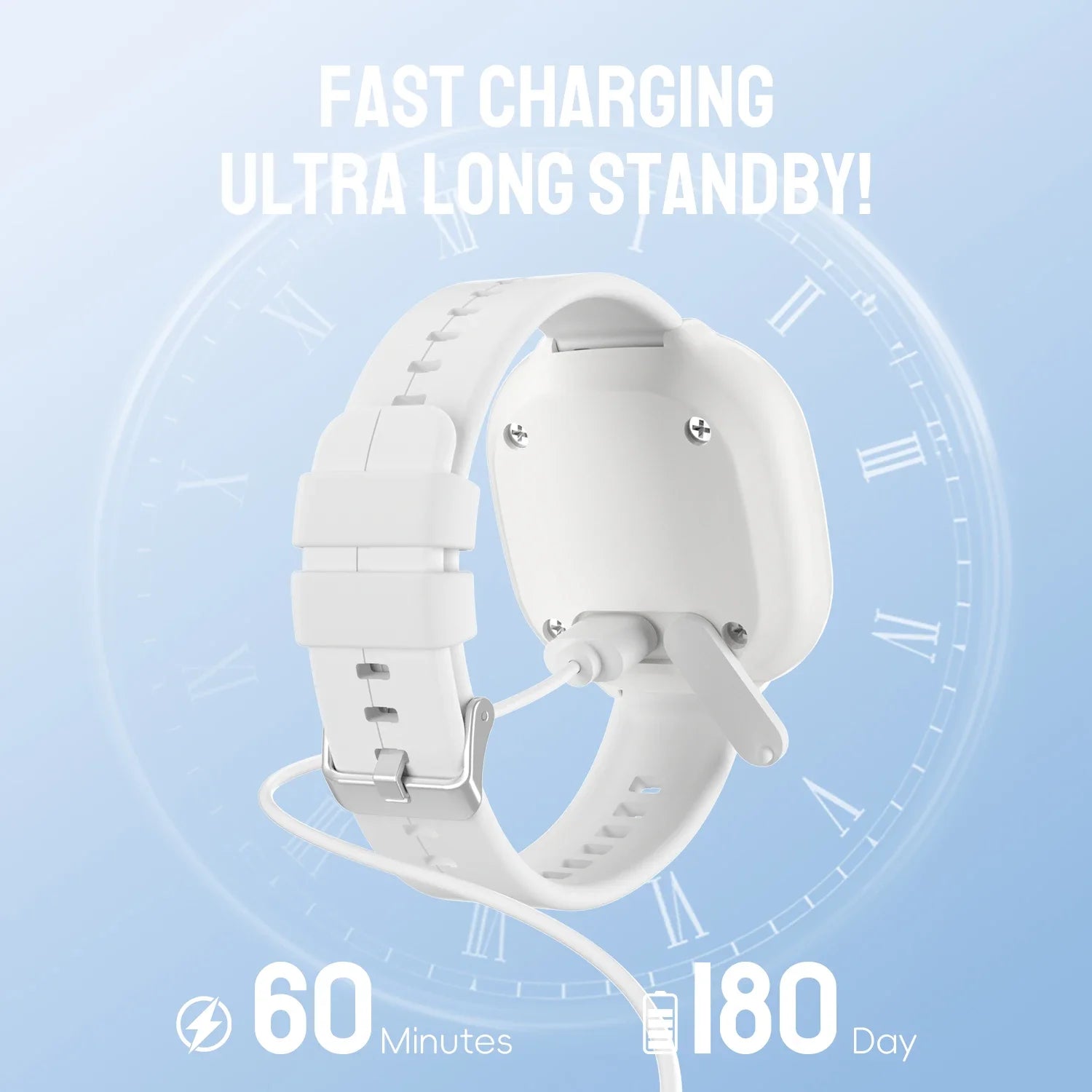 Pulsera SOS Étanche WiFi Tuya – Montre d'Alerta Urgence pour Seniors, Bouton Panique Connecté et Appel d'Assistance