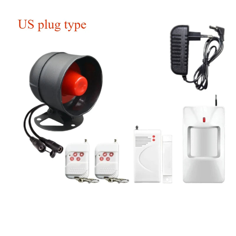 Sirène d’Alarme Intelligente WiFi Tuya 110 dB – Alarme Sans Fil Étanche IP65 Compatible Alexa et Google Home