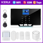 KERUI G20/G30 – Système d’Alarme Maison WiFi + GSM 2G Tuya 433 MHz, Kit DIY Sans Fil Anti-Intrusion