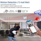 Caméra PTZ IP 4K 8MP Métal avec Zoom Optique 12X – Détection Humaine, Rotation 360°, Audio, PoE et Vision Nocturne 90 m