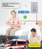 Teléfono SOS 4G con botón Unique KONLEN – Alarma de urgencia con llamada y SMS para personas mayores, niños y personas dependientes