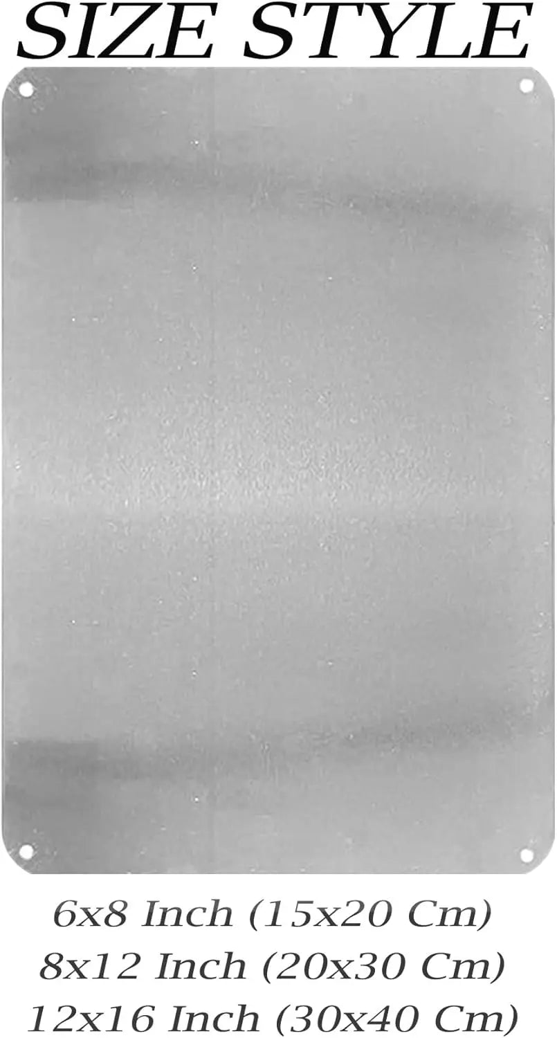 Panneau Métal Vintage “Chien de Garde – Accès Interdit” Bilingue – Plaque Sécurité Humoristique en Aluminium pour Intérieur et Extérieur