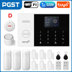 PGST PG-105 – WLAN- und GSM-Hausalarmsystem ohne Filter, Einbruchschutz für Wohnung, Büro und Garage