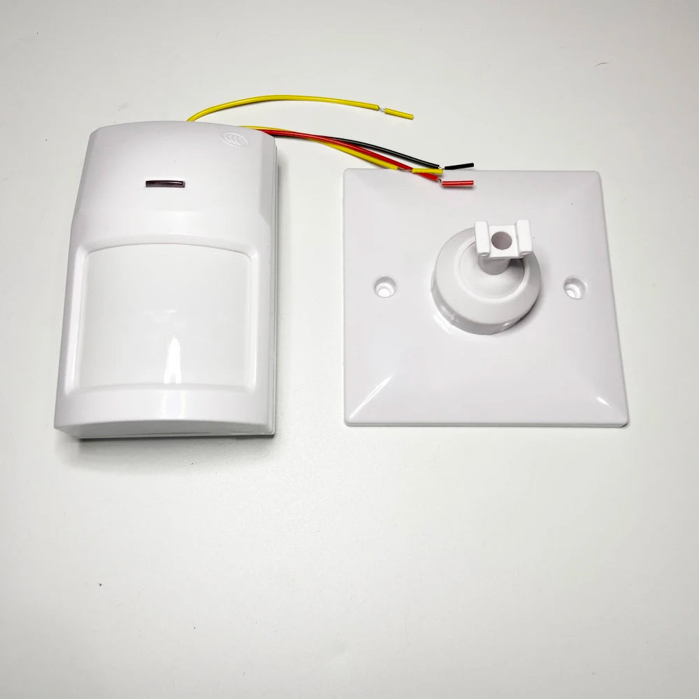 Detecteur de Mouvement Filaire PIR SAIFULI SFL-806 110° – Capteur Infrarouge Mural pour Alarme Maison et Securité Intérieure