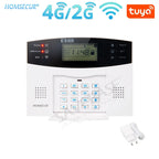 HOMSECUR DD01-4G – Sistema de alarma de casa conectado WiFi y 4G con aplicaciones, SOS, interfono y aplicaciones automáticas 
