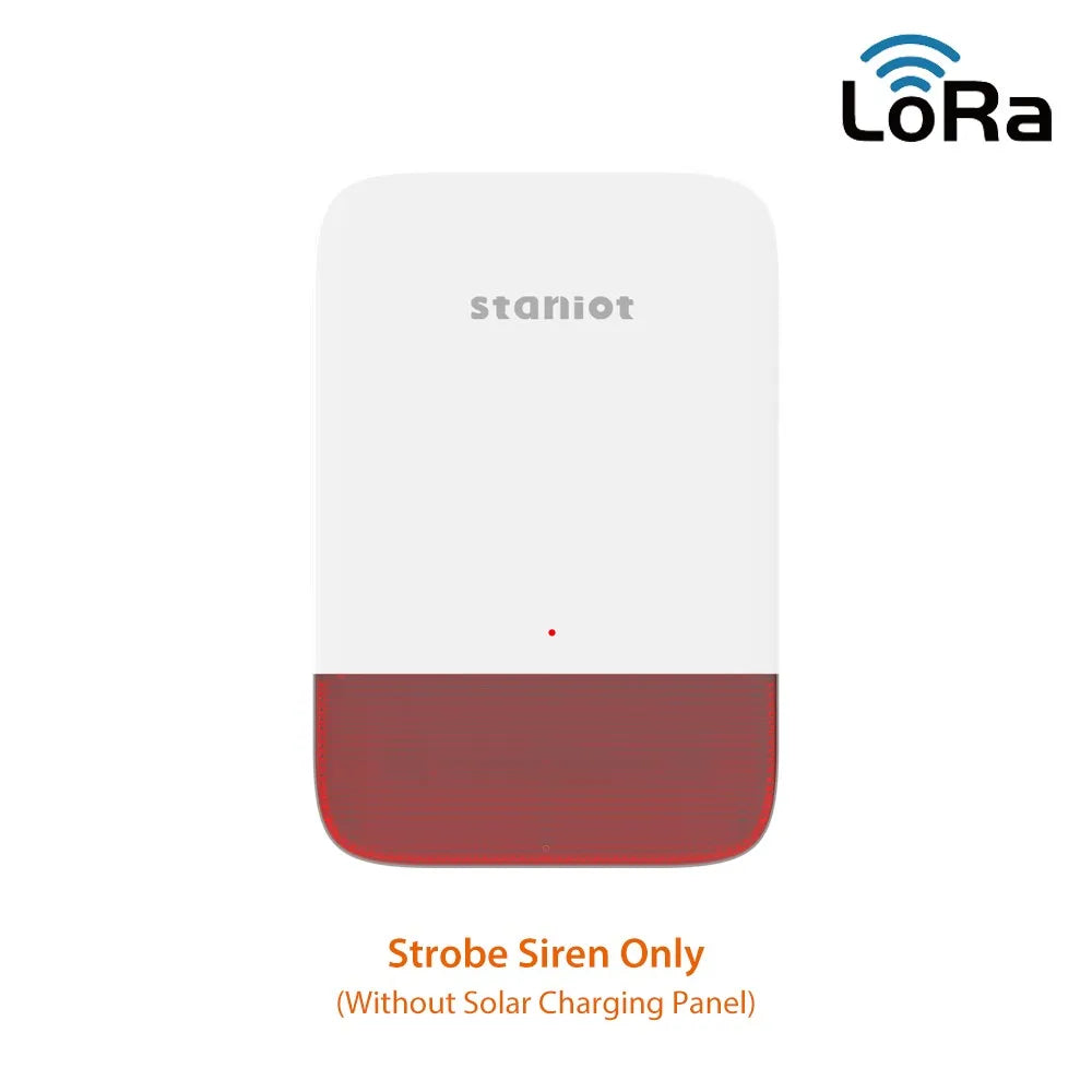 Staniot SecPanel 7 Pro H700-4G-L - Sistema de alarma Maison LoRa WiFi + 4G con pantalla táctil de 7", puerto de 500 m y sirena 115 dB