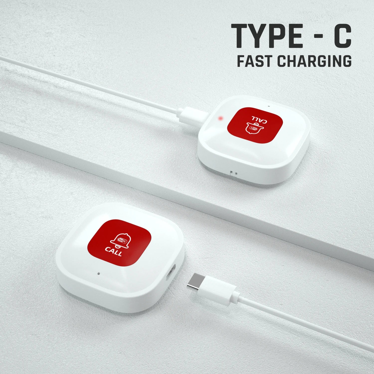 Botón SOS WiFi TUYA – Botón de llamada de urgencia conectado para personas mayores, niños y personas dependientes