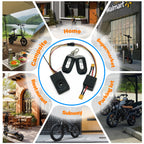 Système d’Alarme Antivol Universel XT60 29–68V pour Trottinette Électrique KUKIIRN M5 Pro – Protection Sécurité Haute Tension