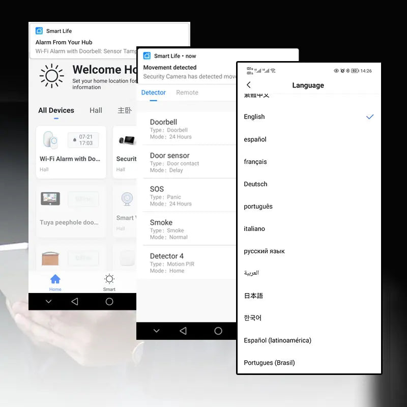 TOPVICO Pulsera SOS WiFi Tuya – Sistema de alerta de urgencia para personas mayores con buscapersonas sin filtro y notificaciones Smartphone