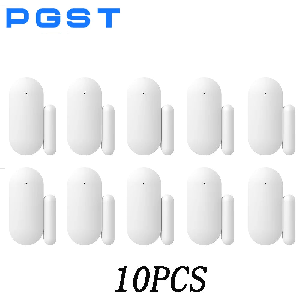 Capteur d'Ouverture Sans Fil PGST 433 MHz – Detector de puerta y ventana para sistema de alarma de casa