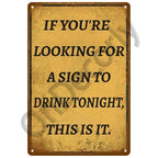 Panneau Vintage CCTV en Métal 20 x 30 cm – Plaque Murale “Vidéosurveillance 24h” pour Bar, Garage, Café et Maison