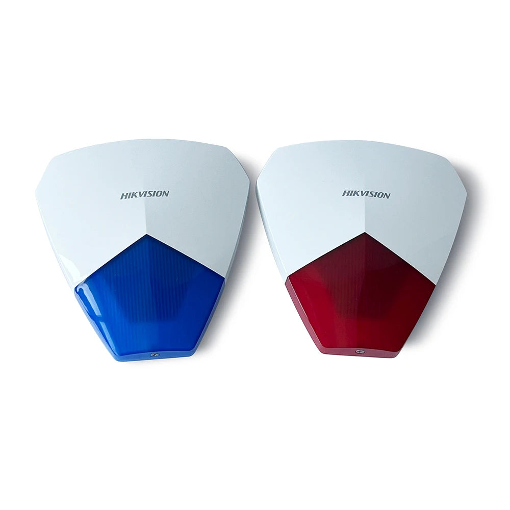 Sirène Filaire Hikvision DS-PS1-B / DS-PS1-R 105 dB IP54 – Avertisseur Sonore et Lumineux pour Système d’Alarme