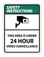 Panneau de Sécurité en Aluminium Renforcé – Vidéosurveillance, Propriété Privée, Accès Interdit pour Entrepôt et Locaux Professionnels