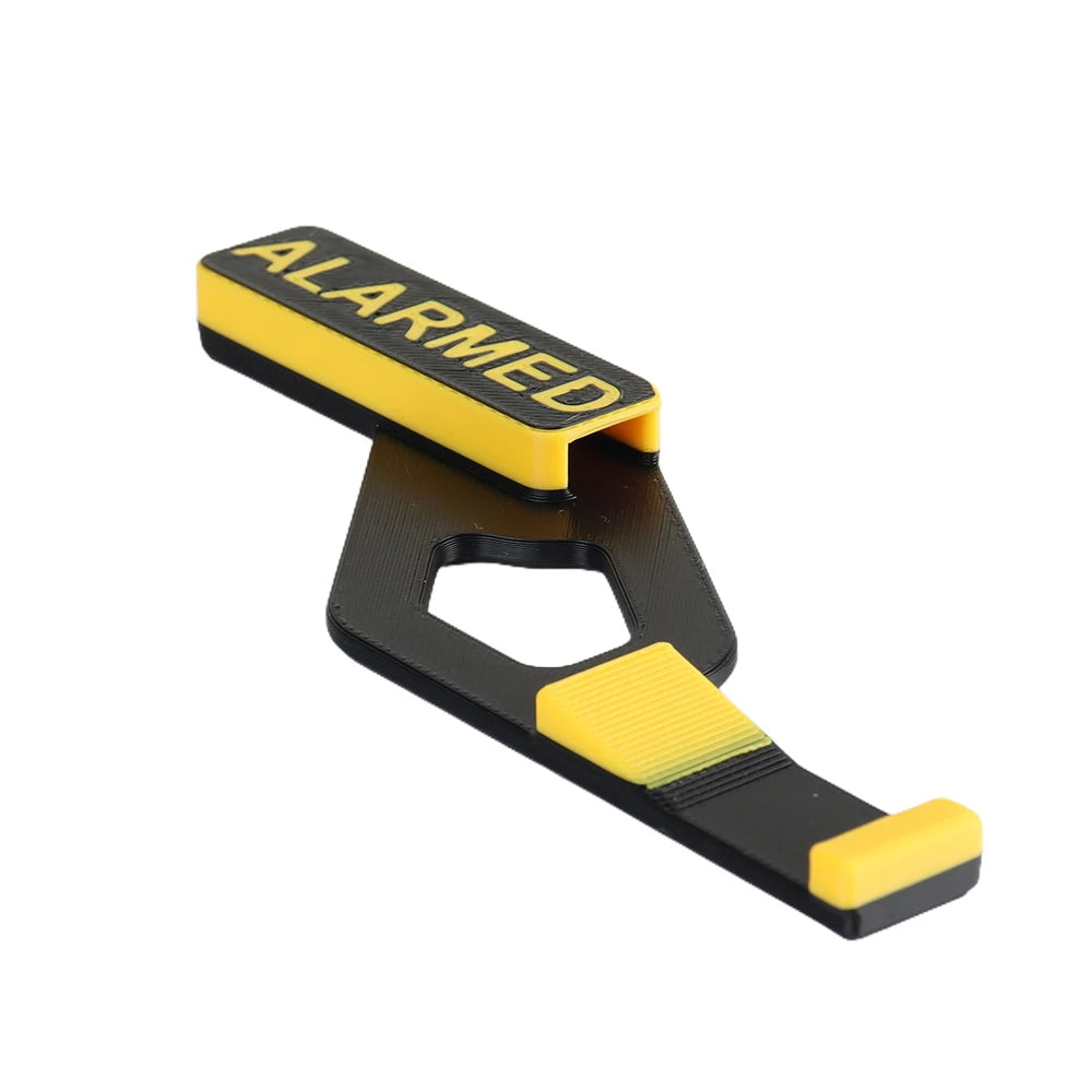 Paire de Verrous de Sécurité “ALARMED” pour Fenêtres de Camping-Car et Caravane – Protection Visuelle et Anti-Intrusion pour Verrous Polyplastic / Polyfix