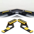 Paire de Verrous de Sécurité “ALARMED” pour Fenêtres de Camping-Car et Caravane – Protection Visuelle et Anti-Intrusion pour Verrous Polyplastic / Polyfix