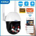 KERUI W181 (PG106) – Hausalarmsystem mit WiFi- und GSM-Verbindung, Sans-Fil-Sicherheitsset mit Bewegungsmelder, Tür-/Fensterschutz und Sirene