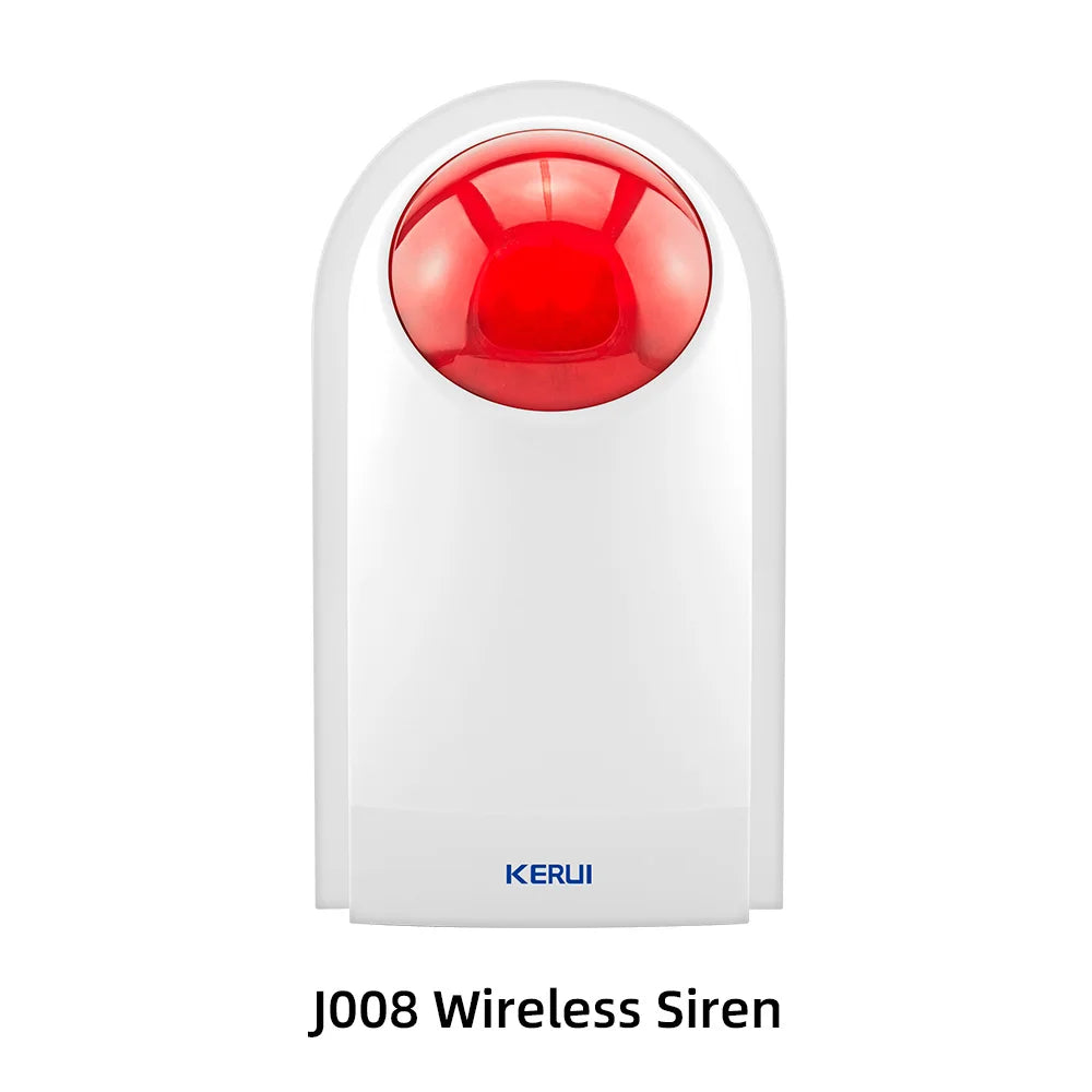 KERUI G70 – Sistema de alarma Maison Connecté 4G y WiFi con pantalla táctil de 7 pulgadas, aplicación Tuya y Captores Sans Fil