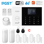 Sistema de alarma Maison Sans Fil GSM PGST Tuya – Kit de seguridad conectado con detector de movimiento y captadores de puerta/ventana