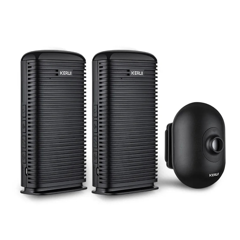 Alarma Allée Sans Fil KERUI DW9 con detector de movimiento PIR Étanche – Sistema de seguridad de garaje y exterior con modo Accueil y Sirène Puissante