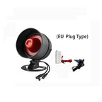 Sirène Extérieure Sans Fil 433 MHz 110 dB con Flash Stroboscopique – Alarma Étanche Haute Puissance pour Maison et Commerce