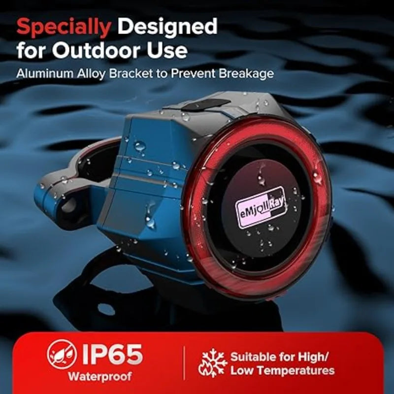 Antivol Sans Fil Étanche 110 dB mit Fernsteuerung – Bewegungsmelder für Fahrräder, elektrische Trottinetten und Motorräder 