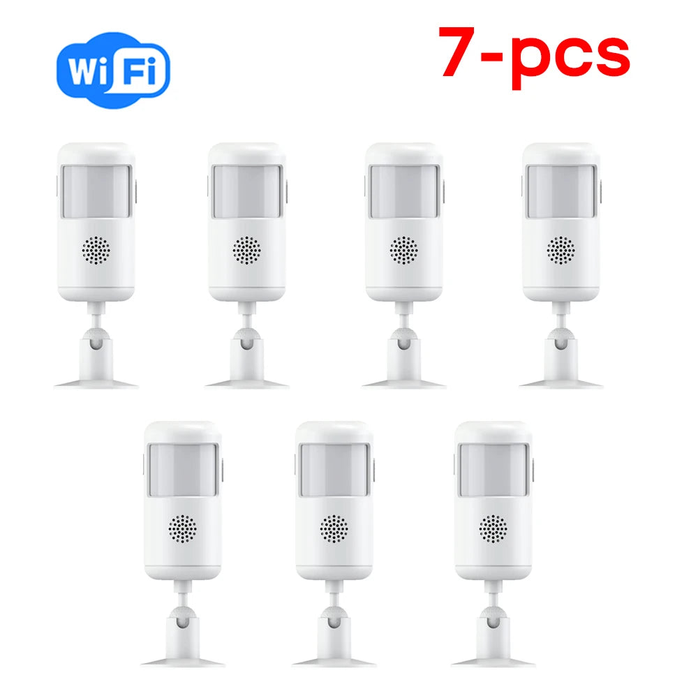 Detector de movimiento PIR 433MHz Modo doble - Capteur Infrarouge Étanche 180° Compatible Tuya Smart Life para seguridad Maison