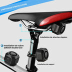 Extractme Alarme Vélo et Moto Sans Fil 110 dB Recargable USB – Detector de vibración Étanche IPX5 para Vélo, Scooter y Deux-Roues