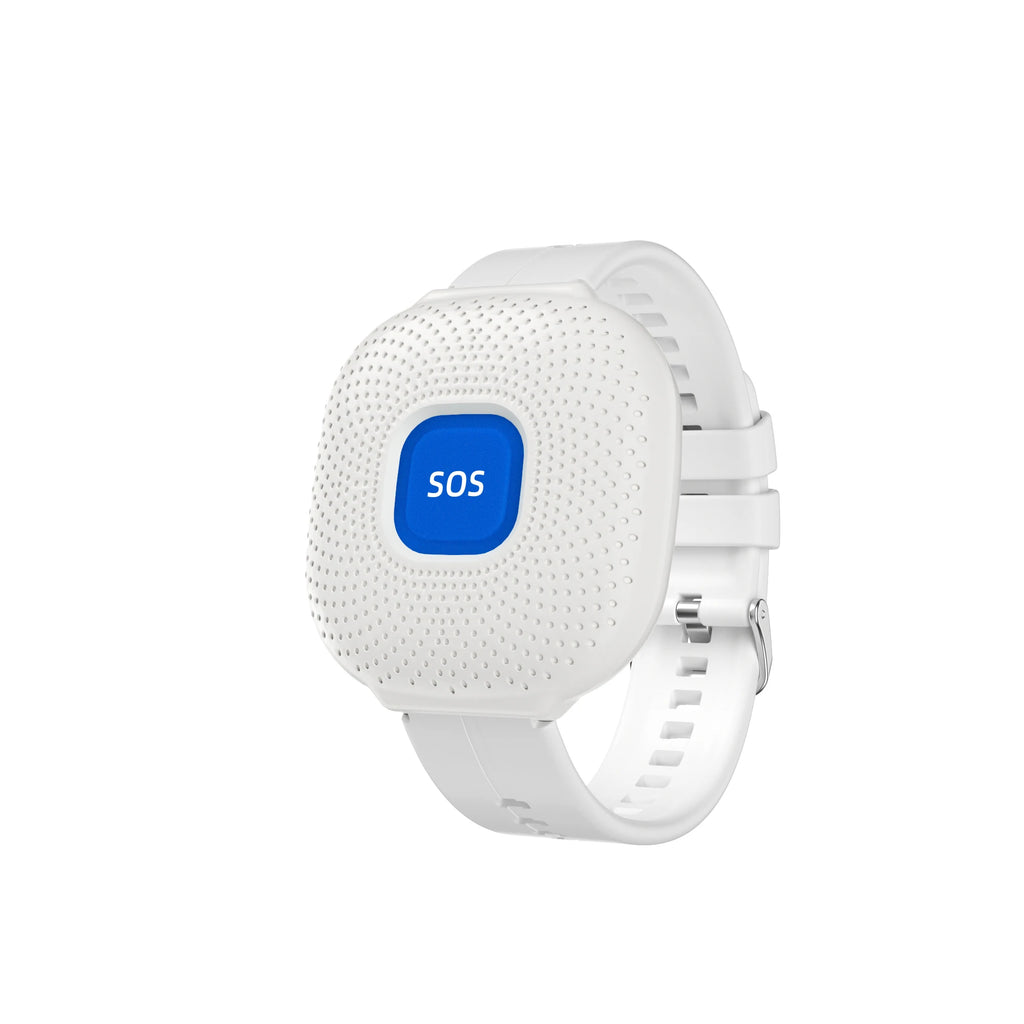 Pulsera SOS Étanche WiFi Tuya – Montre d'Alerta Urgence pour Seniors, Bouton Panique Connecté et Appel d'Assistance