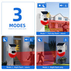 Sirène d'Alarme Extérieure Solaire Connectée WiFi avec Détecteur PIR TAIBOAN – 120 dB, Étanche IP67, Control vía aplicación 