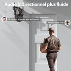 Caméra de Surveillance Wonsdar 4K PTZ WiFi Double Objectif – 8MP, Double Écran, Suivi Automatique, Vision Nocturne Couleur, Audio Bidirectionnel IP66