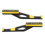 Paire de Verrous de Sécurité “ALARMED” pour Fenêtres de Camping-Car et Caravane – Protection Visuelle et Anti-Intrusion pour Verrous Polyplastic / Polyfix