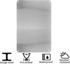 Panneau Métal “Attention aux Chiens” avec Avis de Vidéosurveillance – Plaque Sécurité Vintage en Aluminium pour Maison et Jardin