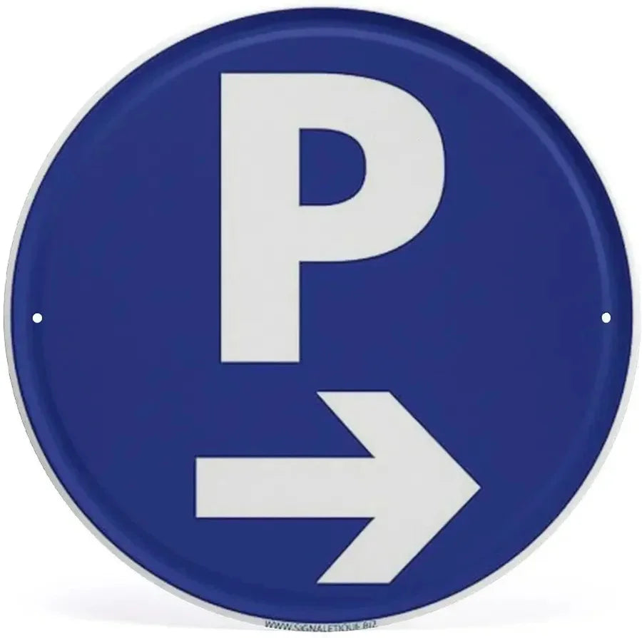 Panneau Rond en Aluminium “Propriété Privée – Accès Interdit – Vidéosurveillance” 20 cm – Señalización de seguridad exterior e interior 