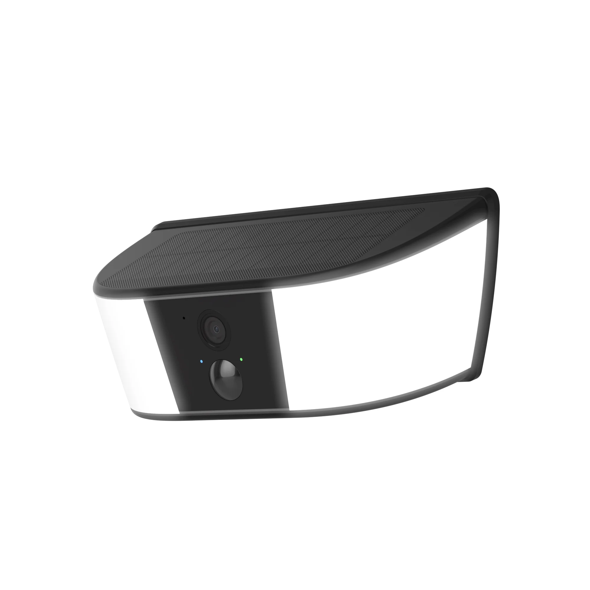 Caméra Solaire Murale 2K avec Éclairage LED – 3MP, Détection Humaine, Vision Nocturne Couleur, Batterie 5200 mAh, Alarme et Audio Bidirectionnel IP66