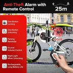 Antivol Sans Fil Étanche 110 dB mit Fernsteuerung – Bewegungsmelder für Fahrräder, elektrische Trottinetten und Motorräder 